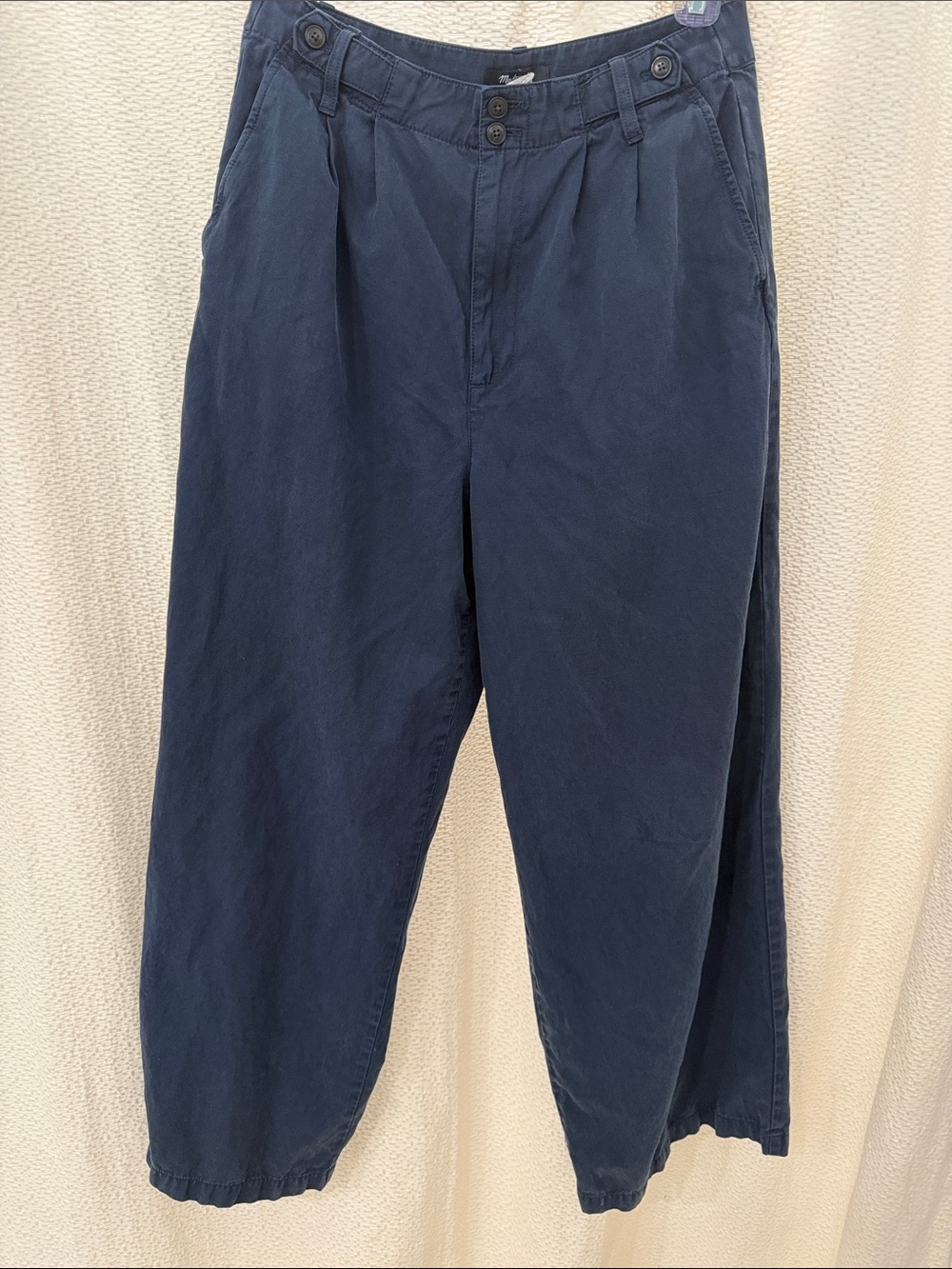 Madewell Women’s Dark Navy Cotton Chinos